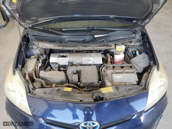 2012 Toyota Prius One with VIN JTDKN3DU6C1499295, listed as a Copart auction lot 53255835 with 139,164 mi miles and Clean Title. Bid and sale history available at carsss.com. Image 12.