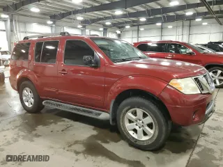 2008 Nissan Pathfinder S with VIN 5N1AR18U38C616420, listed as a Copart auction lot 51917975 with 198,849 mi miles and Clean Title. Bid and sale history available at carsss.com. Image 4.