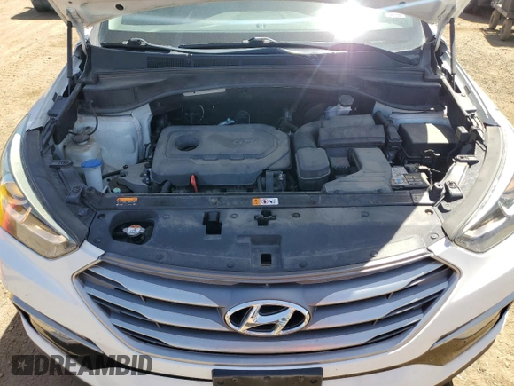 2017 Hyundai Santa Fe 2.4L с VIN 5NMZUDLB2HH005924, выставлен на аукционе Copart как лот 56925685 с пробегом 82 802 миль миль и Списание • Salvage title. История ставок и продаж доступна на DreamBid. Изображение 12.