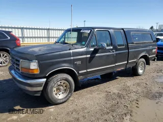 1995 Ford F-150 with VIN 1FTEX14H9SKC26360, listed as a Copart auction lot 48022175 with 97,064 mi miles and Clean Title. Bid and sale history available at carsss.com. Image 1.