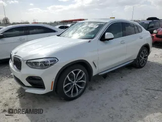 2021 BMW X4 xDrive30i z VIN 5UX2V1C08M9G31058, wystawiony jako Copart lot #49508075 z przebiegiem Nie podano mil oraz Szkoda całkowita • Salvage title. Historia ofert i sprzedaży dostępna na DreamBid. Obrazek 1.