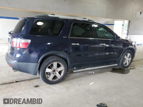 2011 GMC Acadia SLT2 with VIN 1GKKRSED4BJ173320, listed as a Copart auction lot 60407895 with 130,089 mi miles and Salvage title. Bid and sale history available at DreamBid. Image 3.