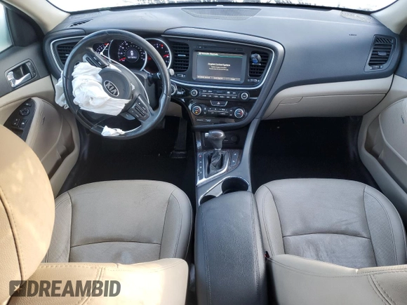 2015 Kia Optima EX with VIN 5XXGN4A76FG356995, listed as a Copart auction lot 86076004 with 138,732 mi miles and Salvage Title. Bid and sale history available at carsss.com. Image 8.