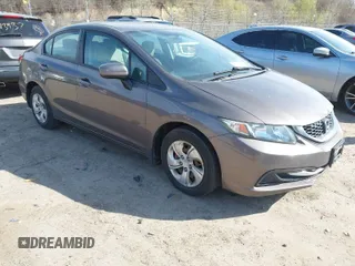 2014 Honda Civic LX z VIN 2HGFB2F53EH526307, wystawiony jako IAAI lot #42040139 z przebiegiem 75 780 mil mil oraz . Historia ofert i sprzedaży dostępna na DreamBid. Obrazek 1.