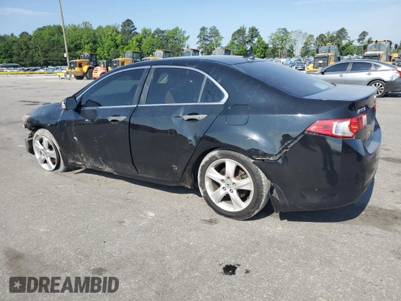 2009 Acura TSX with VIN JH4CU26699C035199, listed as a Copart auction lot 55926185 with 249,353 mi miles and Salvage title. Bid and sale history available at DreamBid. Image 2.