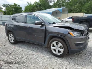 2021 Jeep Compass Latitude z VIN 3C4NJCBB4MT604629, wystawiony jako Copart lot #54324715 z przebiegiem 83 740 mil mil oraz Szkoda całkowita • Salvage title. Historia ofert i sprzedaży dostępna na DreamBid. Obrazek 4.