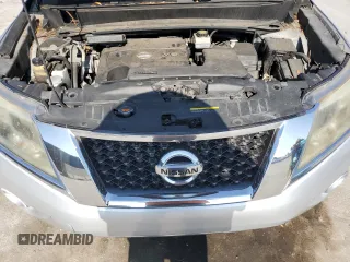 2014 Nissan Pathfinder S z VIN 5N1AR2MN4EC676061, wystawiony jako Copart lot #65472865 z przebiegiem 176 016 mil mil oraz Czysty tytuł • Clean title. Historia ofert i sprzedaży dostępna na DreamBid. Obrazek 12.