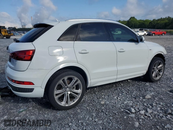2016 Audi Q3 Prestige with VIN WA1FFCFS0GR007940, listed as a Copart auction lot 57384685 with 61,336 mi miles and Salvage title. Bid and sale history available at DreamBid. Image 3.
