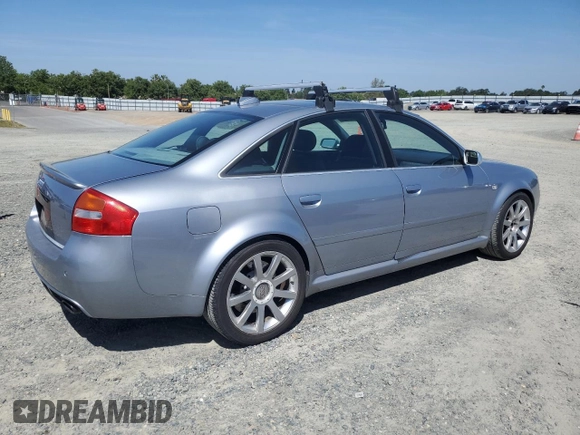 2003 Audi RS 6 with VIN WUAPV54B63N905751, listed as a Copart auction lot 55178165 with 147,535 mi miles and Clean Title. Bid and sale history available at carsss.com. Image 3.