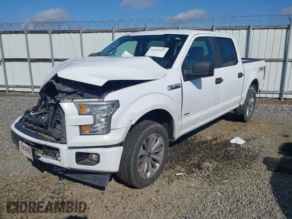 2017 Ford F-150 XL with VIN 1FTEW1EG7HKE49336, listed as a IAAI auction lot 41515931 with 227,722 mi miles. Bid and sale history available at carsss.com. Image 17.