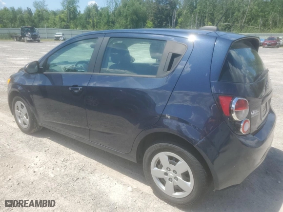 2016 Chevrolet Sonic LS with VIN 1G1JA6SG7G4113163, listed as a Copart auction lot 60403924 with 116,329 mi miles and Non Repairable. Bid and sale history available at carsss.com. Image 2.