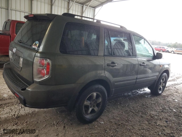 2006 Honda Pilot EX-L with VIN 5FNYF28596B021095, listed as a Copart auction lot 45273175 with 293,594 mi miles and Clean Title. Bid and sale history available at carsss.com. Image 3.