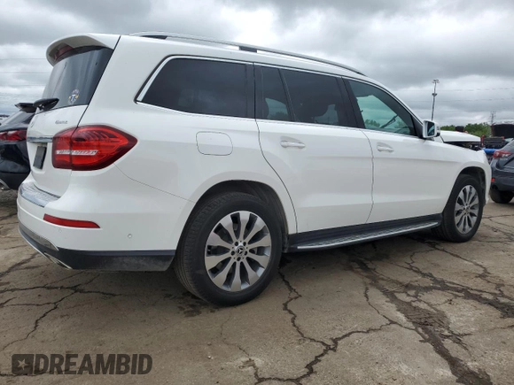 2018 Mercedes-Benz GLS 450 with VIN 4JGDF6EE3JB177571, listed as a Copart auction lot 57039835 with 171,518 mi miles and Clean title. Bid and sale history available at DreamBid. Image 3.