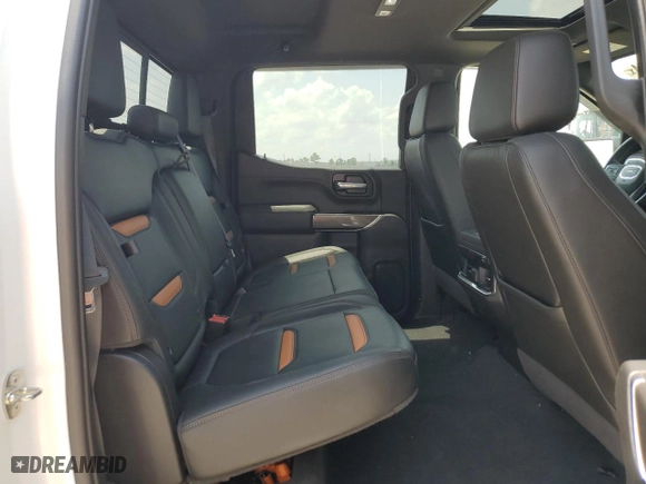 2022 GMC Sierra 1500 Limited AT4 with VIN 3GTP9EEL6NG115533, listed as a Copart auction lot 65748424 with 43,556 mi miles and Clean Title. Bid and sale history available at carsss.com. Image 10.
