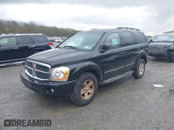 2005 Dodge Durango Limited with VIN 1D4HB58D95F554792, listed as a IAAI auction lot 42022500 with 178,228 mi miles and . Bid and sale history available at DreamBid. Image 2.