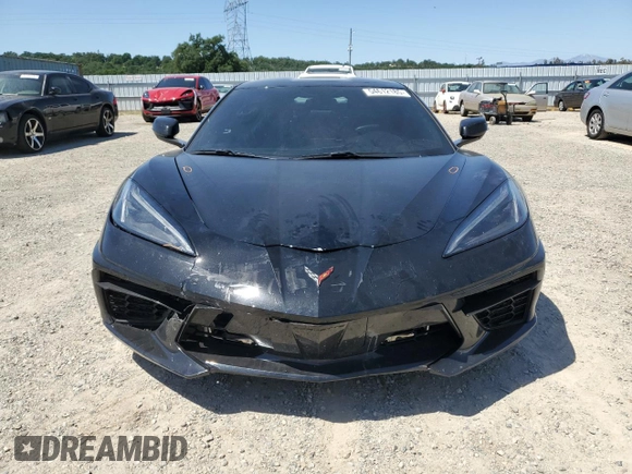 2022 Chevrolet Corvette 1LT with VIN 1G1YA2D49N5103512, listed as a Copart auction lot 54612185 with 18,479 mi miles and Salvage title. Bid and sale history available at DreamBid. Image 5.