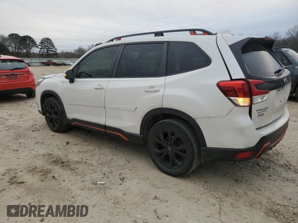 2023 Subaru Forester Sport with VIN JF2SKAJC1PH405122, listed as a Copart auction lot 44442615 with 89,717 mi miles and Salvage Title. Bid and sale history available at carsss.com. Image 2.