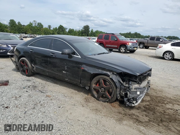 2013 Mercedes-Benz CLS-Class CLS 550 with VIN WDDLJ7DB2DA064092, listed as a Copart auction lot 71356014 with 187,147 mi miles and Salvage Title. Bid and sale history available at carsss.com. Image 4.