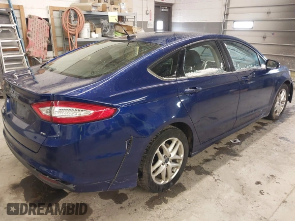 2014 Ford Fusion SE with VIN 1FA6P0H72E5372057, listed as a IAAI auction lot 41955753 with 126,424 mi miles. Bid and sale history available at carsss.com. Image 4.