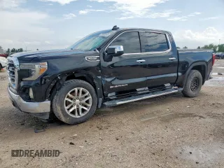 2022 GMC Sierra 1500 SLT z VIN 3GTU9DED8NG180664, wystawiony jako Copart lot #56543595 z przebiegiem Nie podano mil oraz Szkoda całkowita • Salvage title. Historia ofert i sprzedaży dostępna na DreamBid. Obrazek 1.