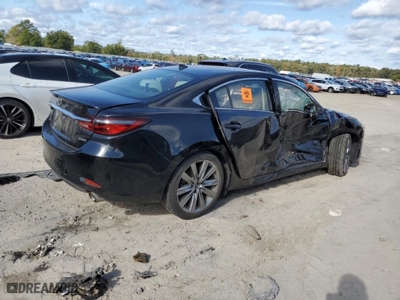 2020 Mazda Mazda6 Grand Touring Reserve with VIN JM1GL1WY7L1517190, listed as a Copart auction lot 82295424 with 42,994 mi miles and Salvage Title. Bid and sale history available at carsss.com. Image 3.