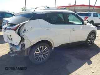 2024 Nissan Kicks SV with VIN 3N1CP5CV3RL496072, listed as a IAAI auction lot 41827609 with 9,059 mi miles. Bid and sale history available at carsss.com. Image 4.