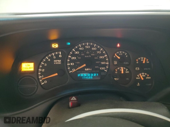 2002 Chevrolet Silverado 1500 LS with VIN 2GCEK19V821363383, listed as a Copart auction lot 54350055 with 174,589 mi miles and Salvage Title. Bid and sale history available at carsss.com. Image 9.