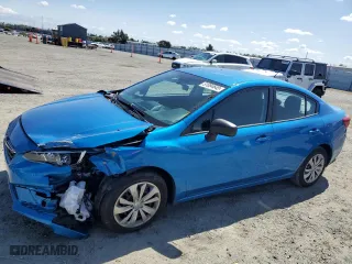 2022 Subaru Impreza with VIN 4S3GKAB61N3602749, listed as a Copart auction lot 51094645 with 5,489 mi miles and Salvage Title. Bid and sale history available at carsss.com. Image 1.