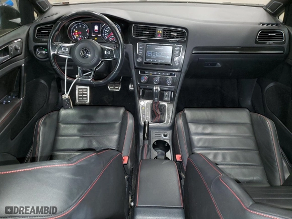 2016 Volkswagen Golf GTI S w/Performance Pkg with VIN 3VW447AU4GM015329, listed as a Copart auction lot 75875924 with 125,616 mi miles and Salvage Title. Bid and sale history available at carsss.com. Image 8.