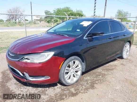 2015 Chrysler 200 C with VIN 1C3CCCCG4FN501441, listed as a IAAI auction lot 41822855 with Not Provided miles and . Bid and sale history available at DreamBid. Image 2.