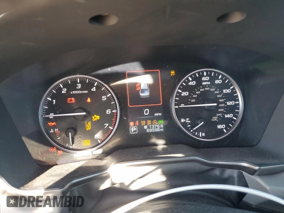 2021 Subaru Legacy Limited z VIN 4S3BWAN66M3012314, wystawiony jako Copart lot #42001805 z przebiegiem 69 598 mil mil oraz Szkoda całkowita • Salvage title. Historia ofert i sprzedaży dostępna na DreamBid. Obrazek 9.