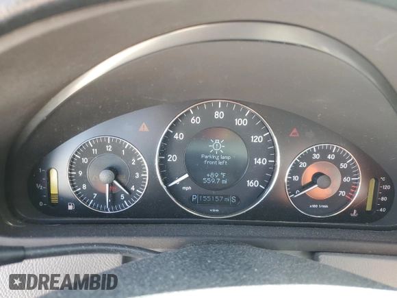 2007 Mercedes-Benz CLK-Class 3.5L with VIN WDBTK56FX7F206030, listed as a Copart auction lot 77271194 with 155,157 mi miles and Salvage Title. Bid and sale history available at carsss.com. Image 9.