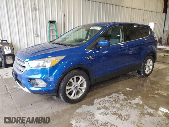 2017 Ford Escape SE with VIN 1FMCU0GD2HUD58873, listed as a Copart auction lot 55651915 with 210,168 mi miles and Clean Title. Bid and sale history available at carsss.com. Image 1.