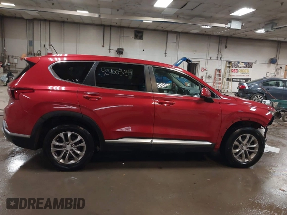 2019 Hyundai Santa Fe SE z VIN 5NMS2CAD3KH125454, wystawiony jako IAAI lot #42400534 z przebiegiem 75 155 mil mil oraz . Historia ofert i sprzedaży dostępna na DreamBid. Obrazek 14.
