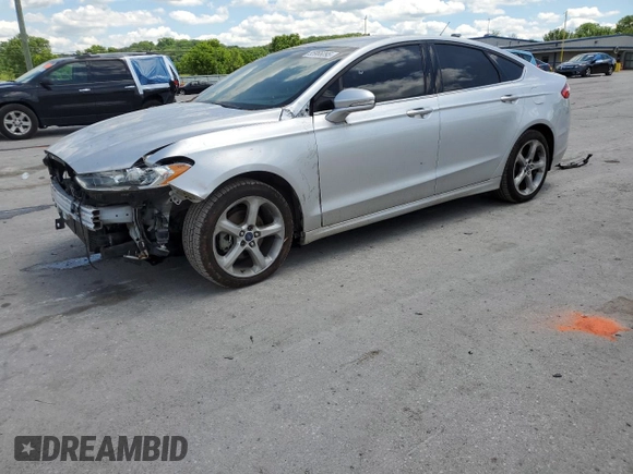 2015 Ford Fusion SE with VIN 3FA6P0H97FR150100, listed as a Copart auction lot 55966095 with 115,014 mi miles and Salvage Title. Bid and sale history available at DreamBid. Image 1.