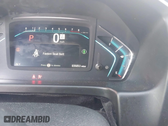 2022 Honda Odyssey EX-L with VIN 5FNRL6H77NB032262, listed as a IAAI auction lot 40772227 with 35,053 mi miles and . Bid and sale history available at DreamBid. Image 7.