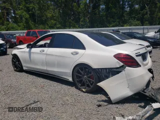 2018 Mercedes-Benz S 63 AMG with VIN WDDUG8JB6JA343764, listed as a Copart auction lot 53315764 with Not Provided miles and Salvage Title. Bid and sale history available at DreamBid. Image 2.