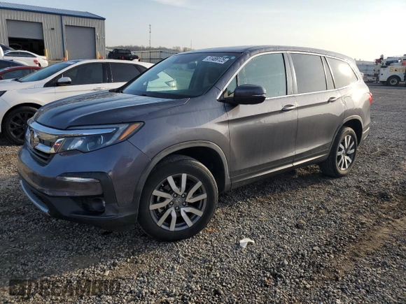 2020 Honda Pilot EX-L with VIN 5FNYF6H59LB016899, listed as a Copart auction lot 51489125 with 53,904 mi miles and Salvage title. Bid and sale history available at DreamBid. Image 1.
