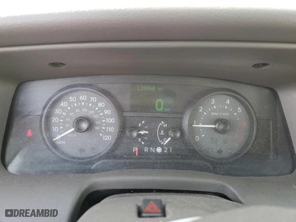 2010 Mercury Grand Marquis LS with VIN 2MEBM7FV7AX614134, listed as a Copart auction lot 48724825 with 129,960 mi miles and Salvage Title. Bid and sale history available at carsss.com. Image 9.