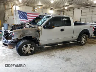 2005 Ford F-150 XLT z VIN 1FTPX145X5FA89618, wystawiony jako Copart lot #59740455 z przebiegiem Nie podano mil oraz Szkoda całkowita • Salvage title. Historia ofert i sprzedaży dostępna na DreamBid. Obrazek 1.