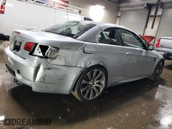 2013 BMW M3 with VIN WBSDX9C58DE786172, listed as a Copart auction lot 43540755 with 14,701 mi miles and Salvage Title. Bid and sale history available at carsss.com. Image 3.