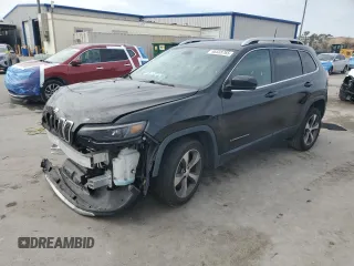 2020 Jeep Cherokee Limited with VIN 1C4PJLDB3LD581743, listed as a Copart auction lot 46538765 with 46,244 mi miles and Non Repairable. Bid and sale history available at carsss.com. Image 1.