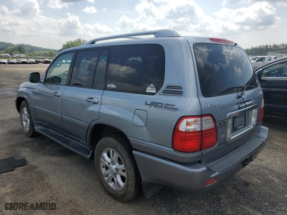 2005 Lexus LX 470 with VIN JTJHT00W254001985, listed as a Copart auction lot 65908043 with 138,003 mi miles and Clean Title. Bid and sale history available at carsss.com. Image 2.