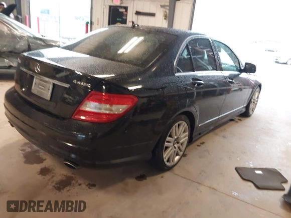 2008 Mercedes-Benz C-Class 3.0L Sport with VIN WDDGF81X78F064994, listed as a IAAI auction lot 41942519 with 125,166 mi miles. Bid and sale history available at carsss.com. Image 4.
