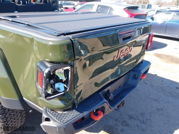2022 Jeep Gladiator Mojave with VIN 1C6JJTEG5NL110886, listed as a IAAI auction lot 41410576 with 44,307 mi miles. Bid and sale history available at carsss.com. Image 6.