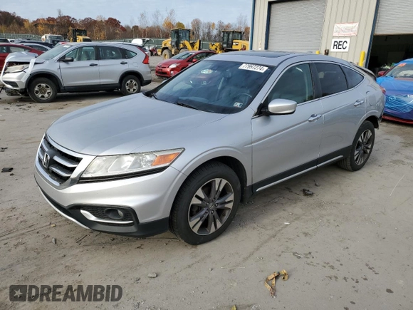 2013 Honda Crosstour EX-L with VIN 5J6TF2H57DL004746, listed as a Copart auction lot 77997274 with 0 mi miles and Salvage Title. Bid and sale history available at carsss.com. Image 1.
