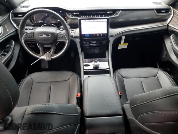 2025 Jeep Grand Cherokee Limited with VIN 1C4RJHBG9SC316771, listed as a Copart auction lot 58943495 with 860 mi miles and Salvage title. Bid and sale history available at DreamBid. Image 8.