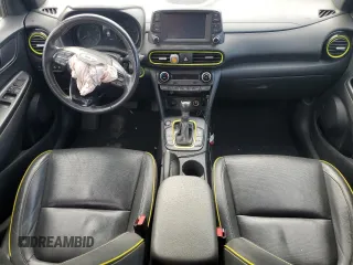 2019 Hyundai Kona Limited with VIN KM8K33A56KU350185, listed as a Copart auction lot 85416454 with 71,067 mi miles and Salvage Title. Bid and sale history available at carsss.com. Image 8.