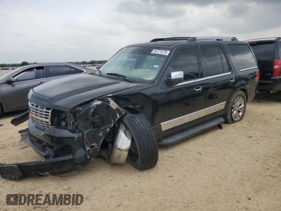 2007 Lincoln Navigator with VIN 5LMFU27517LJ00492, listed as a Copart auction lot 54771275 with 171,024 mi miles and Salvage title. Bid and sale history available at DreamBid. Image 1.