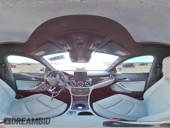 2016 Mercedes-Benz CLA 250 with VIN WDDSJ4GBXGN389799, listed as a Copart auction lot 65928045 with 81,548 mi miles and Salvage title. Bid and sale history available at DreamBid. Image 14.